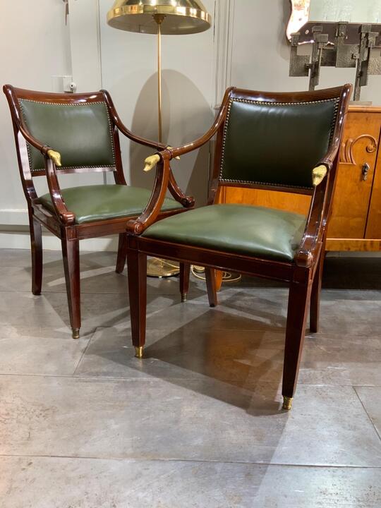 Pair of italians armchairs corca 1960 