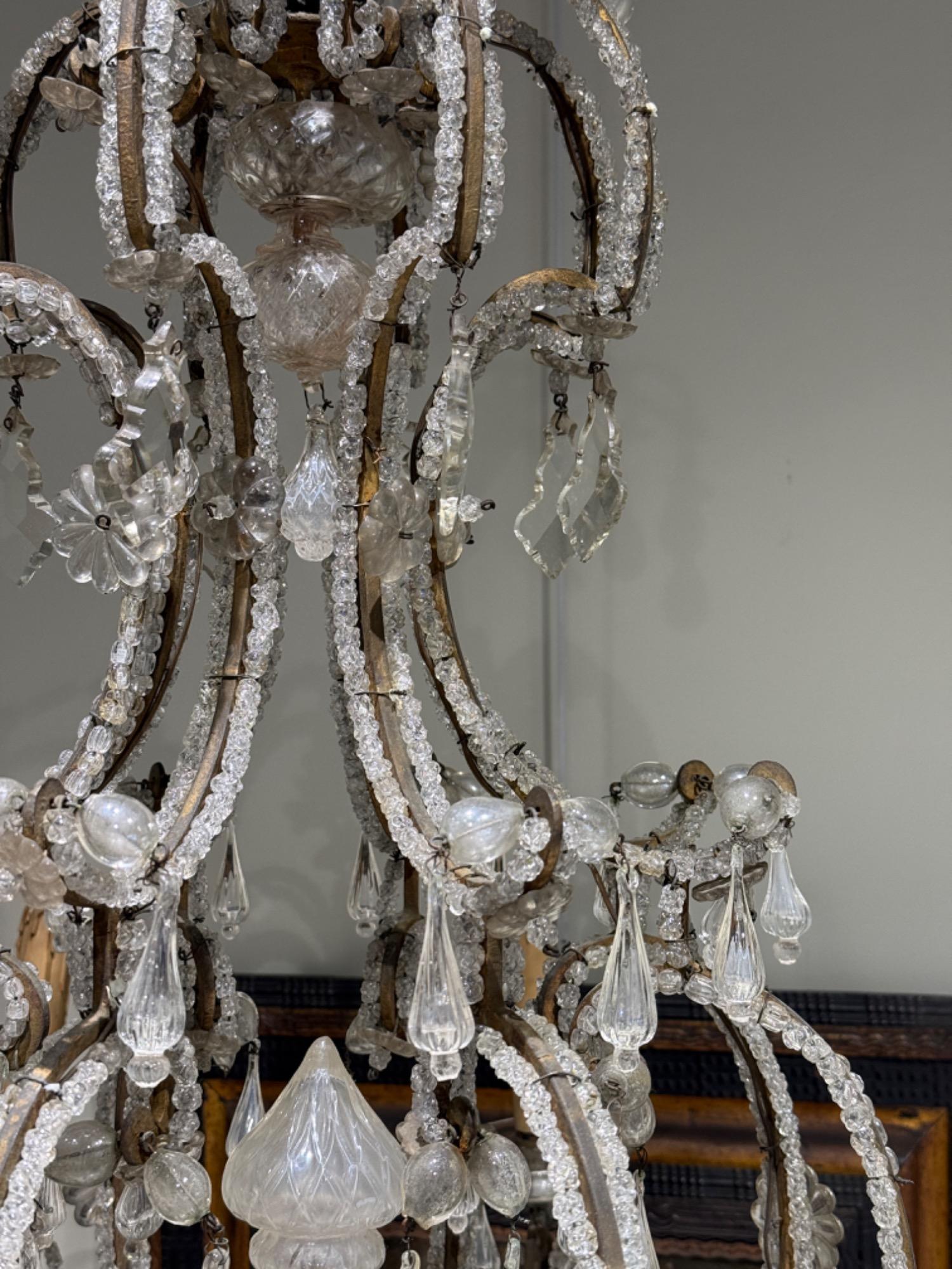 Italian chandelier XIXe century 