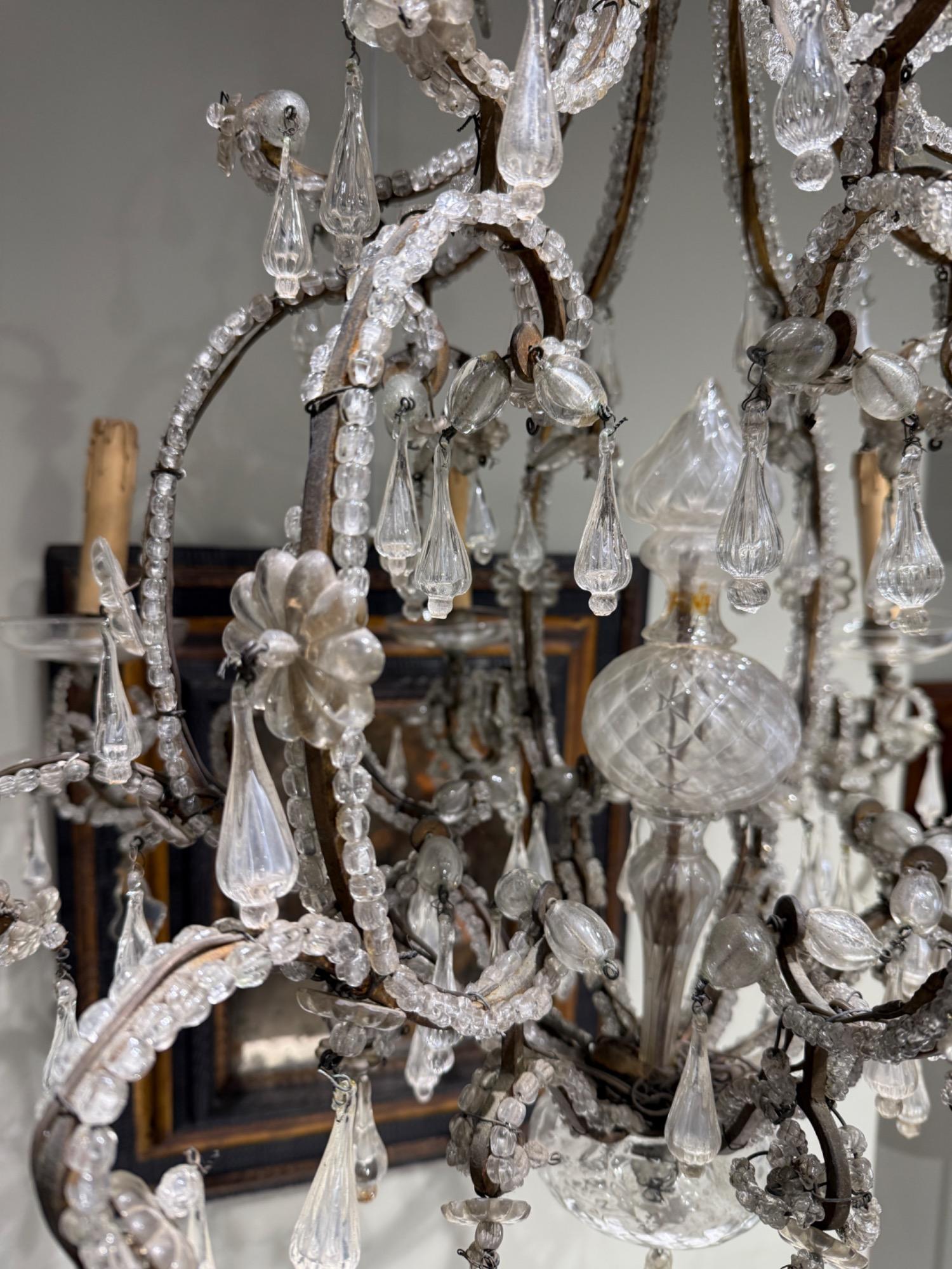 Italian chandelier XIXe century 