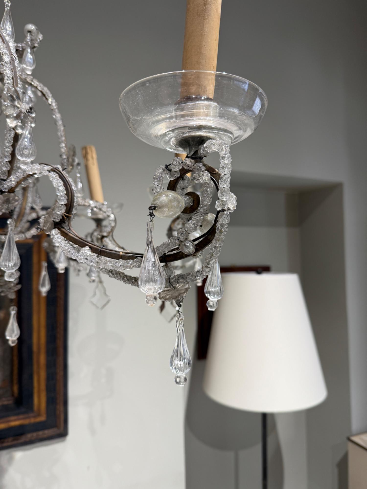 Italian chandelier XIXe century 