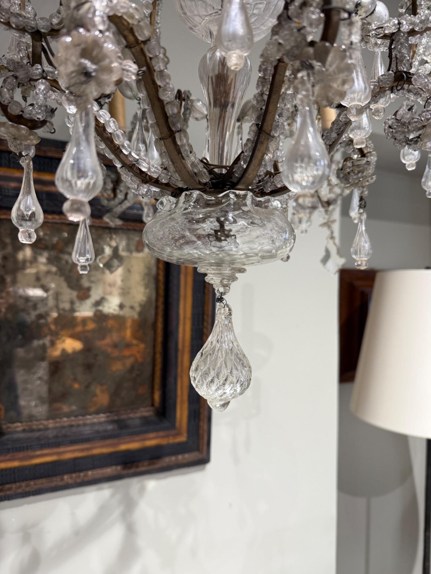 Italian chandelier XIXe century 