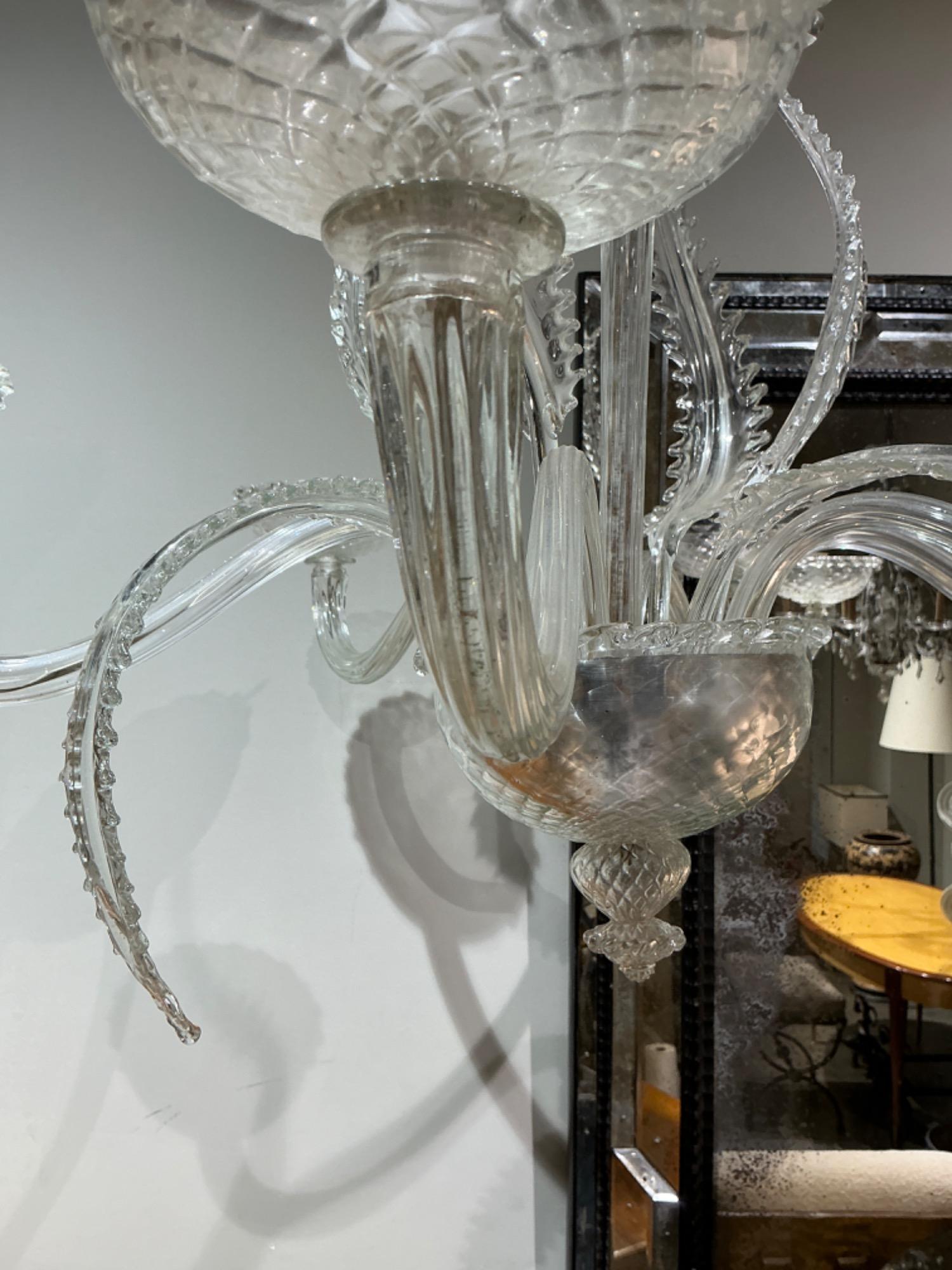 Murano chandelier circa 1930 