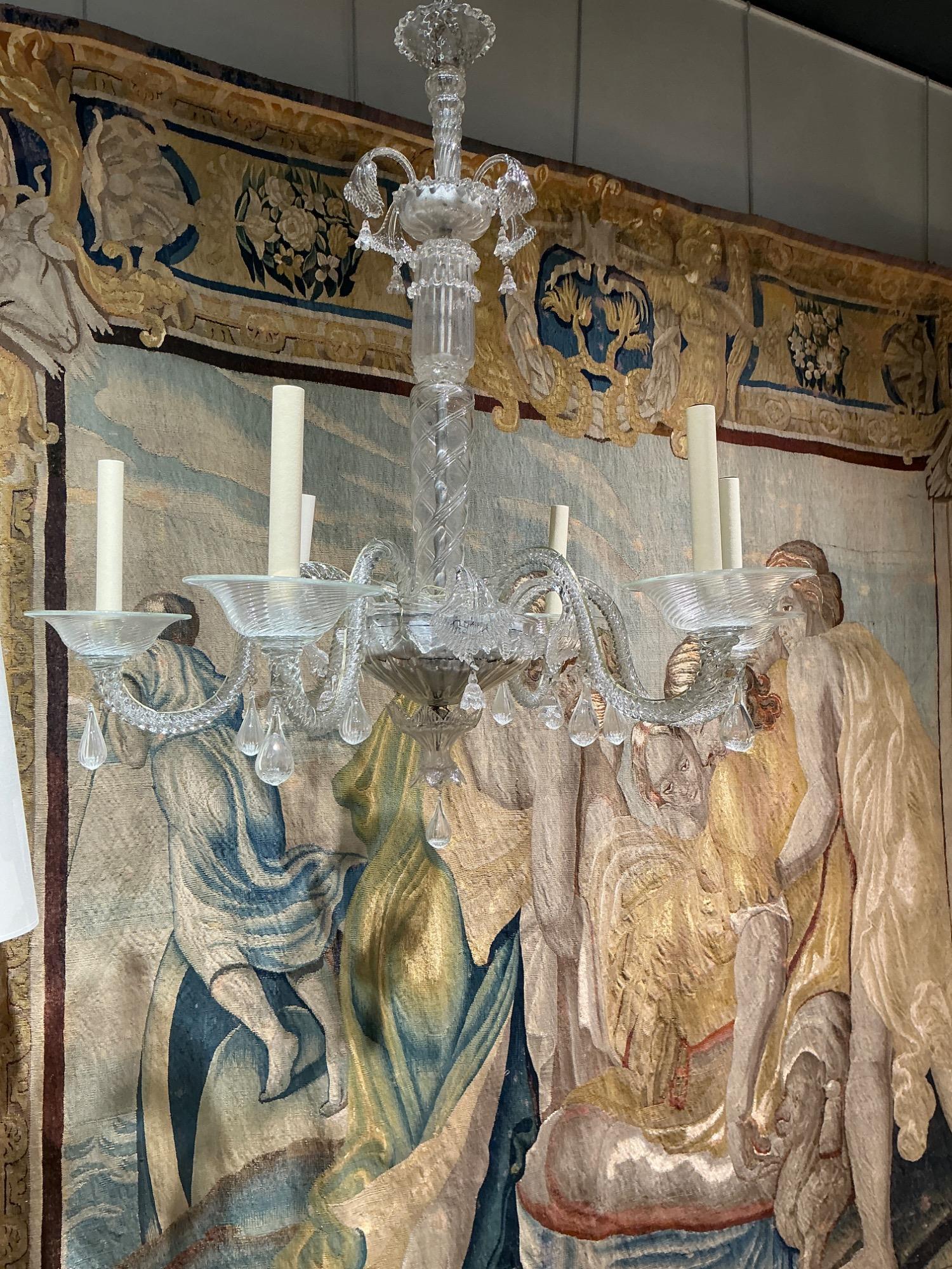 Murano chandelier circa 1930 