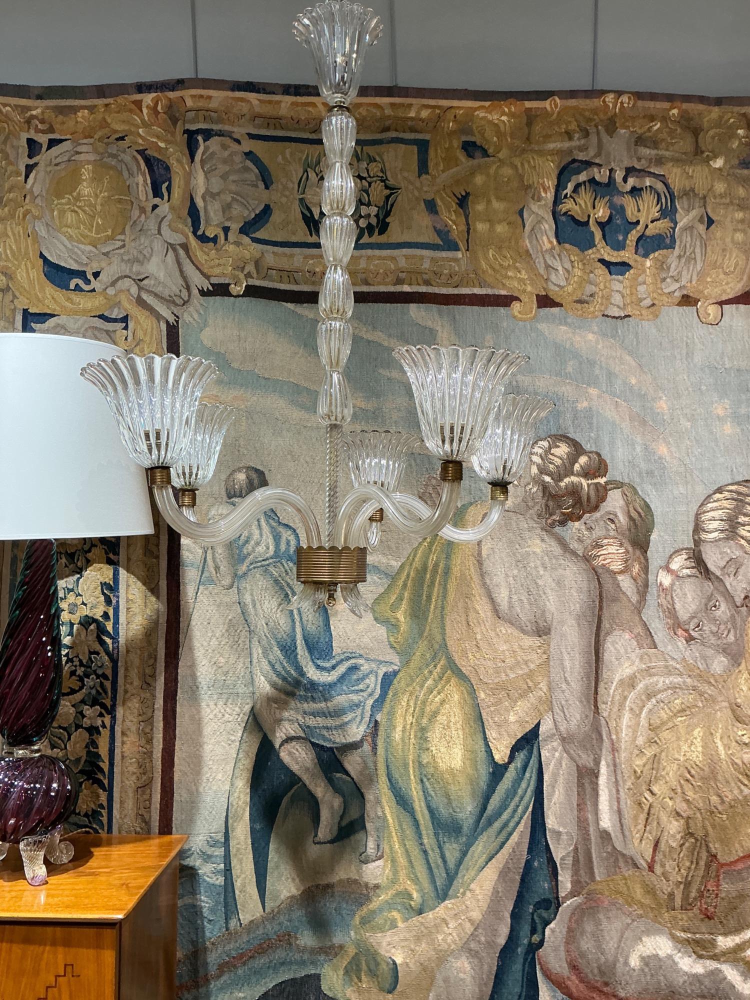 Murano chandelier circa 1950