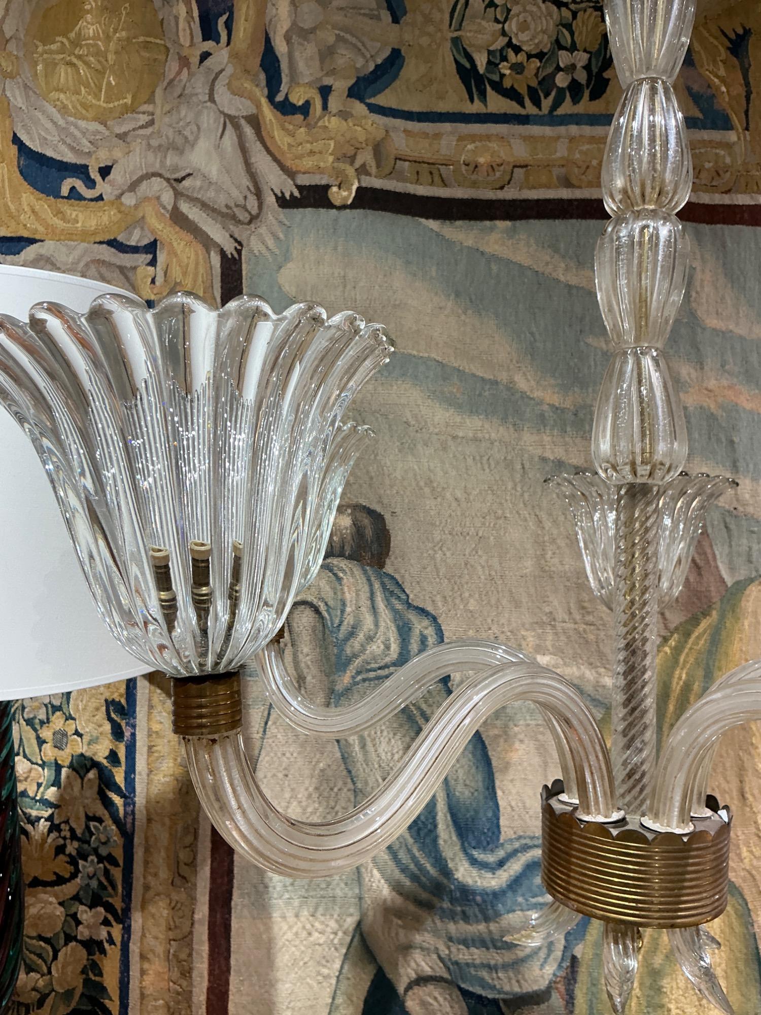 Murano chandelier circa 1950