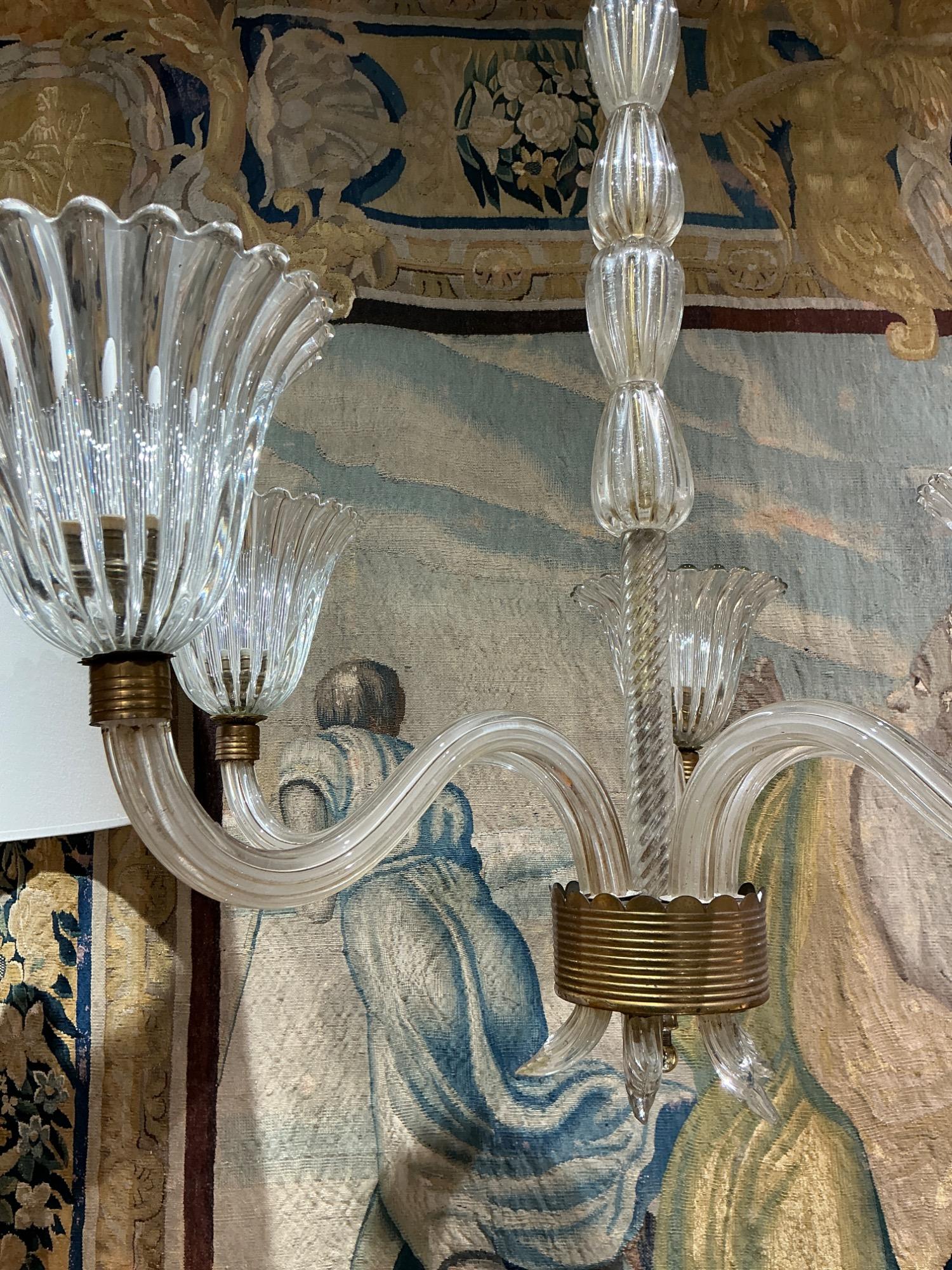 Murano chandelier circa 1950