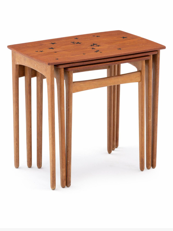 Oak nestings tables Svend Aage Madsen 